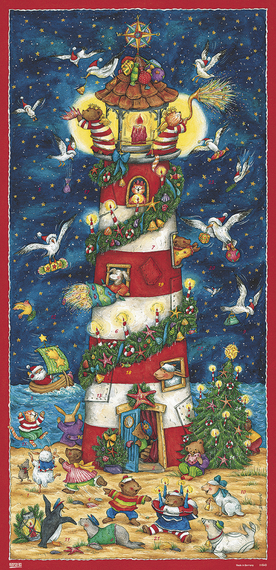 Cover zu Adventskalender "Weihnacht am Leuchtturm"