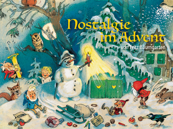 Cover zu Advents-Abreißkalender "Nostalgie im Advent"