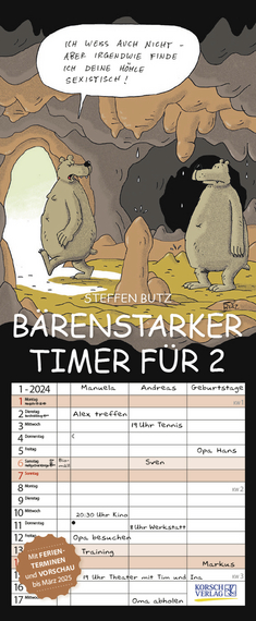 Cover zu Bärenstarker Timer für 2 2024