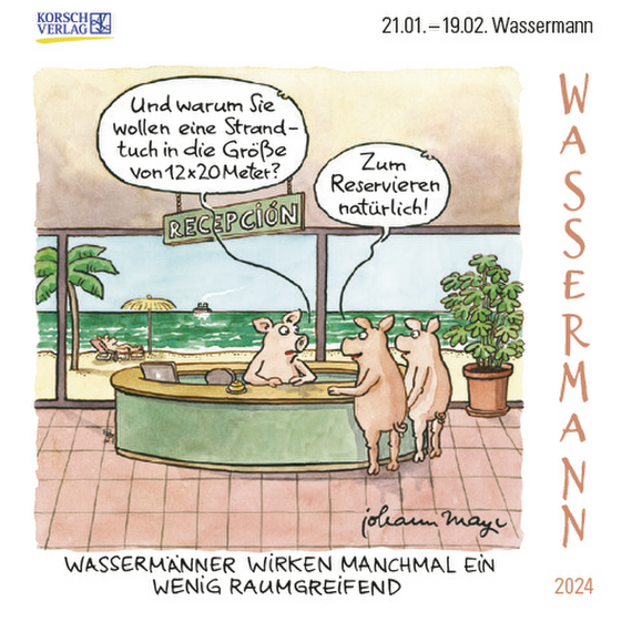 2024 Mini Wassermann Korsch Verlag |