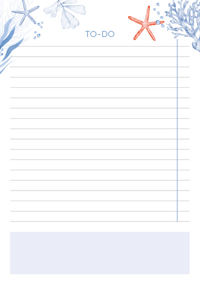 Cover zu To-Do Block Maritim, vegan