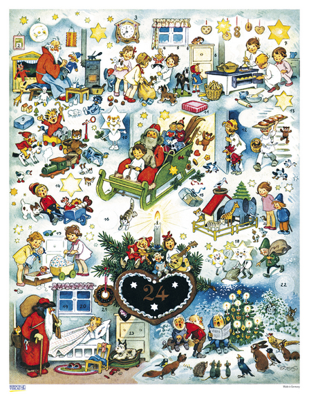 Cover zu Adventskalender "Lebkuchenherz"