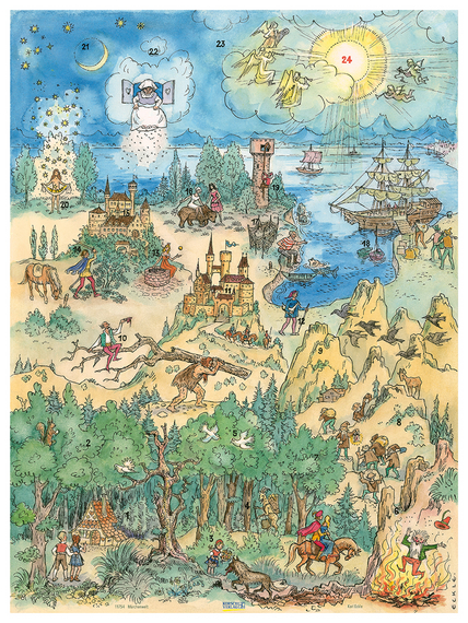 Cover zu Adventskalender »Märchenreise«