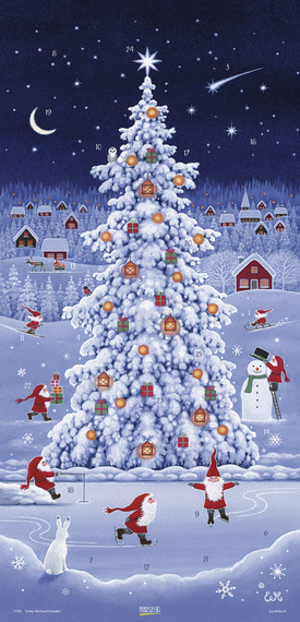 Cover zu Adventskalender "Tomtes Weihnachtsfreuden"