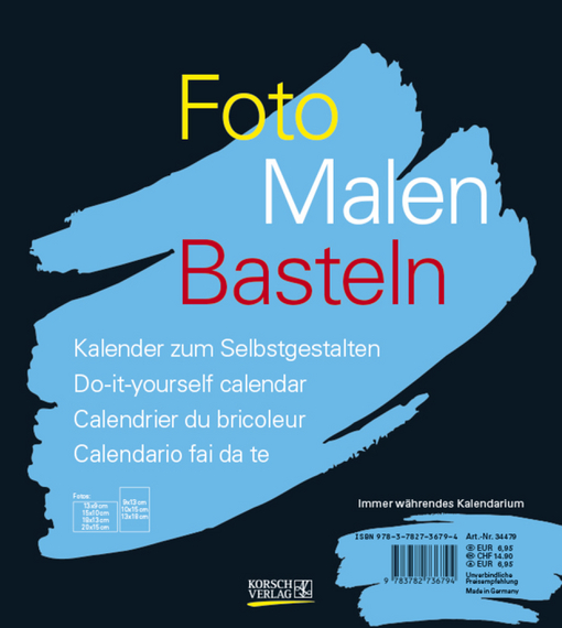 Foto-Malen-Basteln Familientimer 2022|Kalender 