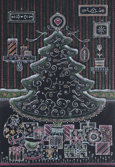 Cover zu Kreide Adventskalender "Schöne Bescherung"
