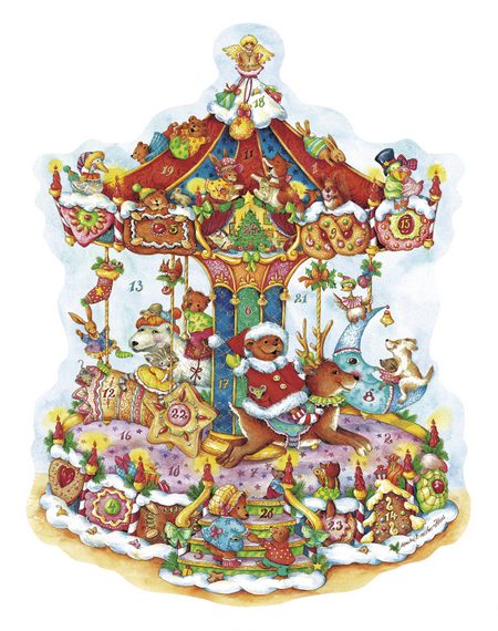 Cover zu Adventskalender "Weihnachtskarussell"