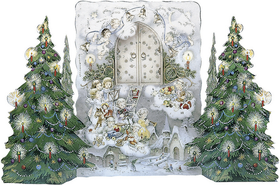 Cover zu Adventskalender "Vor dem Himmelstor"