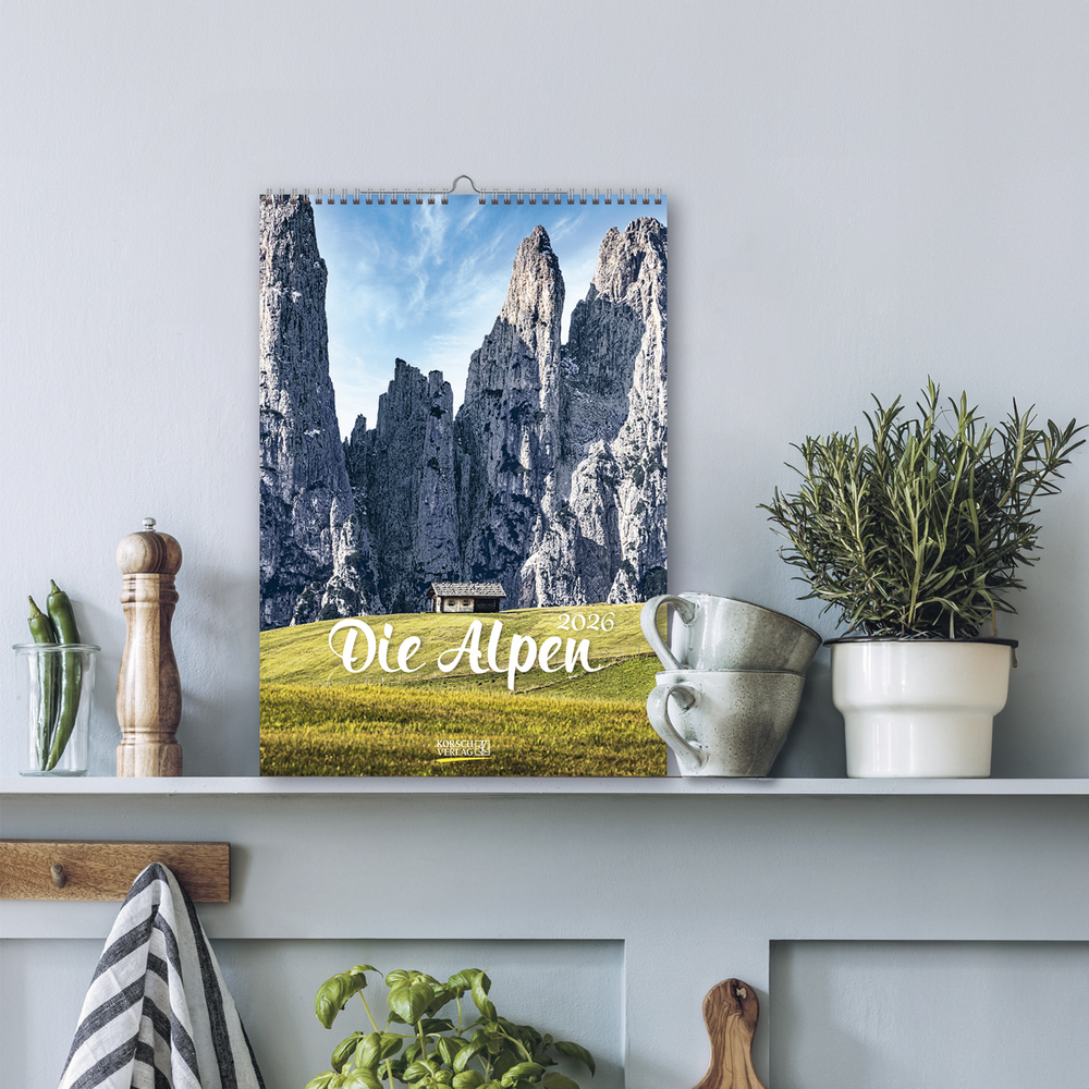 Die Alpen 2026 | Korsch Verlag