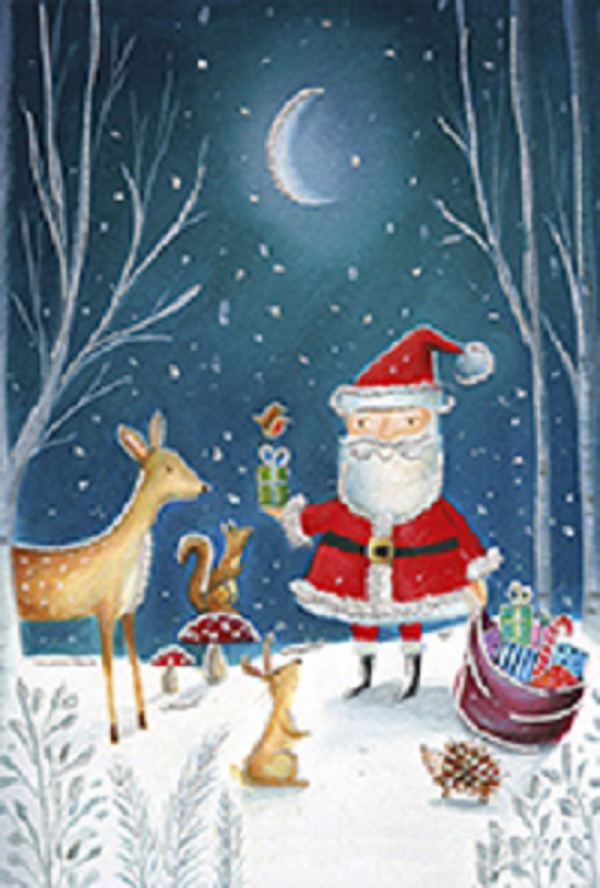 Weihnachtskarten- Sortiment, 10 Motive, Innenansicht #1