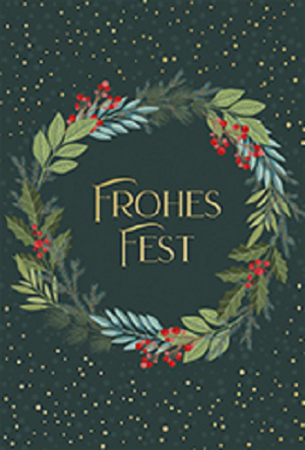Weihnachtskarten- Sortiment, 10 Motive, Innenansicht #4