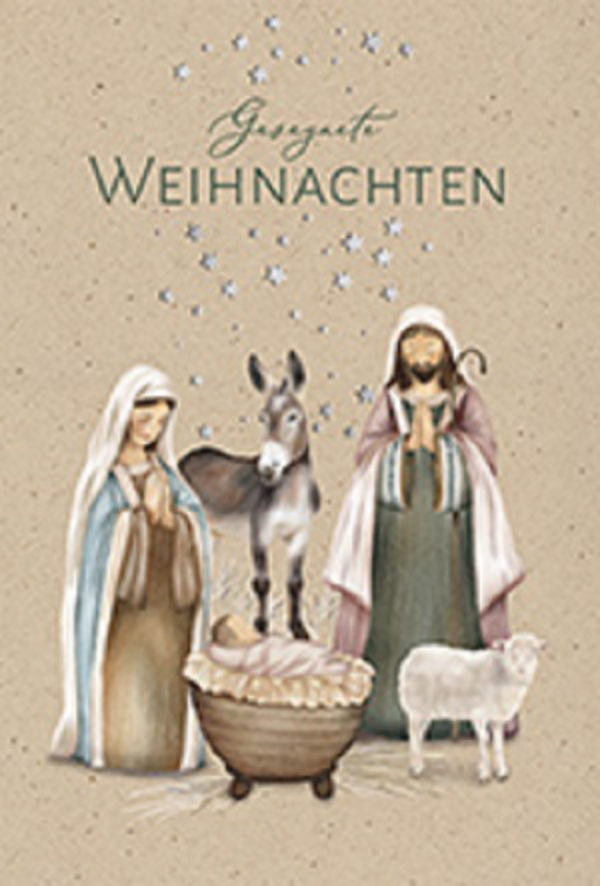 Weihnachtskarten- Sortiment, 10 Motive, Innenansicht #8