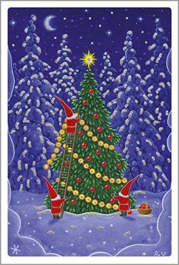 Weihnachtskarten- Sortiment, 10 Motive, Innenansicht #13