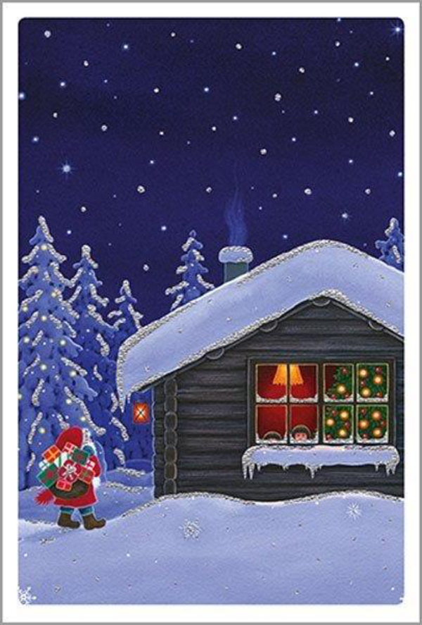 Weihnachtskarten- Sortiment, 10 Motive, Innenansicht #14