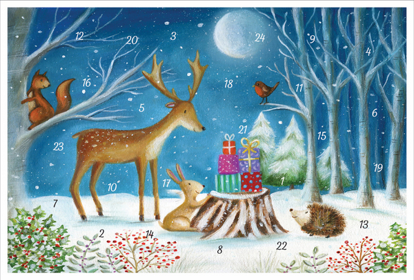 Adventskarten-Sortiment »Scandic« (3 x 1 Karte), Innenansicht #3