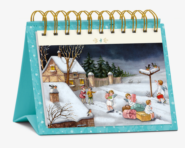 Postkarten-Adventskalender "24 nostalgische Grüße", Innenansicht #2