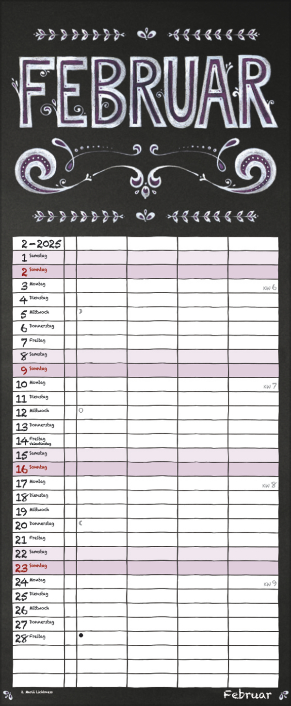 Tafel Timer 2025 Korsch Verlag