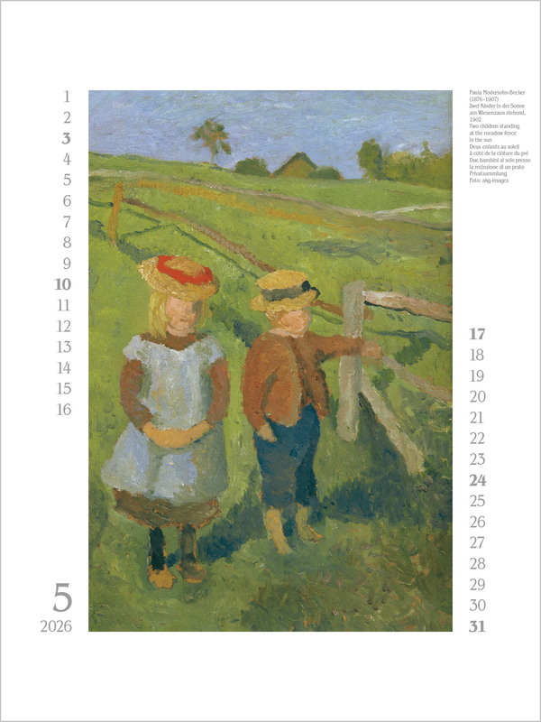 Wunderwelt großer Malerinnen 2026: Großer Kunstkalender., Innenansicht #5