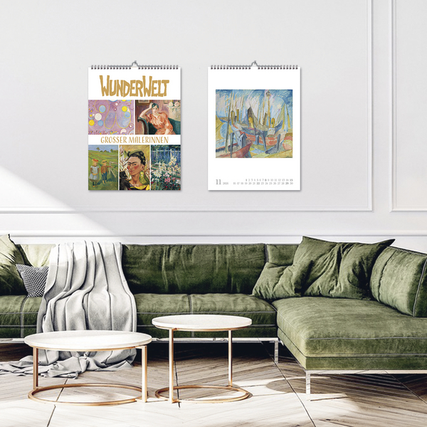 Wunderwelt großer Malerinnen 2026: Großer Kunstkalender., Innenansicht #16