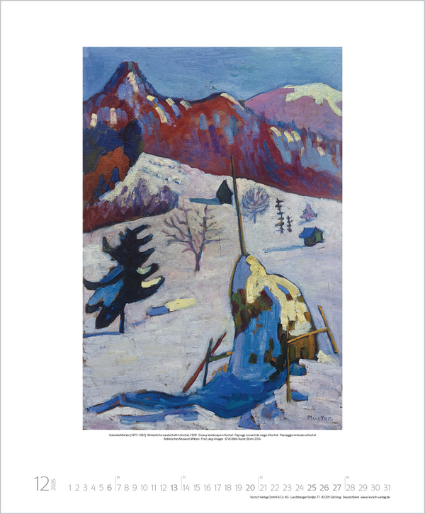 Gabriele Münter 2026, Innenansicht #12