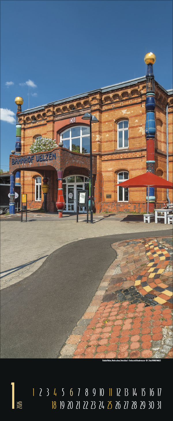 Hundertwasser Architektur 2026, Innenansicht #1