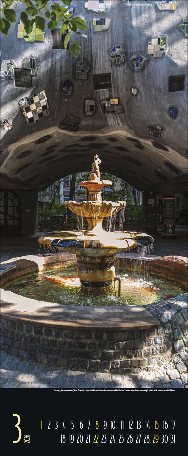Hundertwasser Architektur 2026, Innenansicht #3