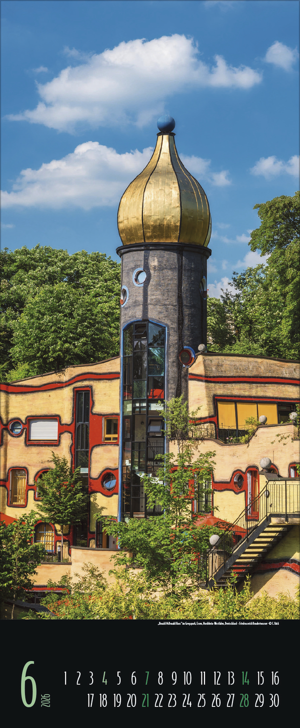 Hundertwasser Architektur 2026, Innenansicht #6