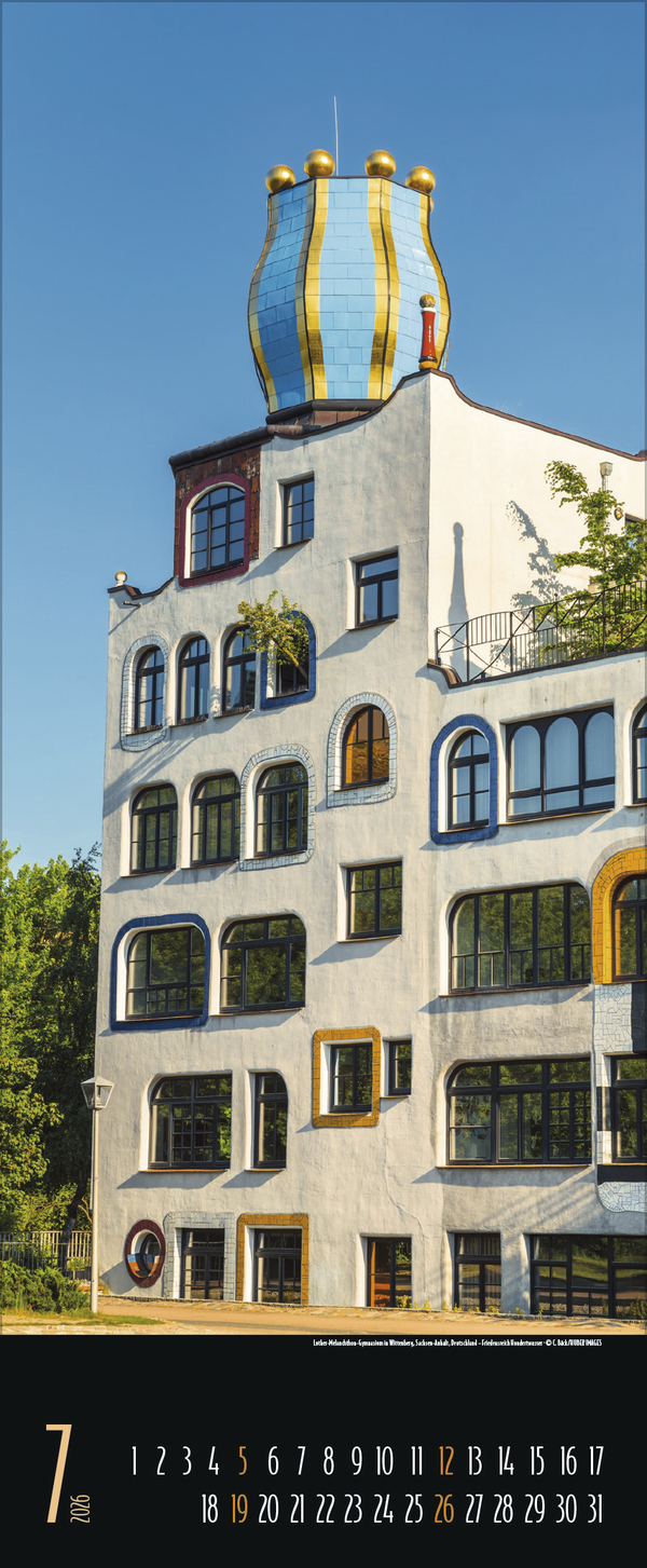 Hundertwasser Architektur 2026, Innenansicht #7