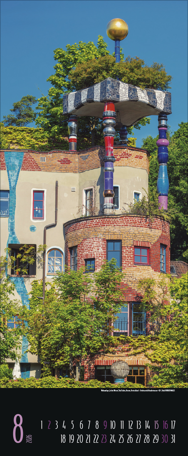 Hundertwasser Architektur 2026, Innenansicht #8