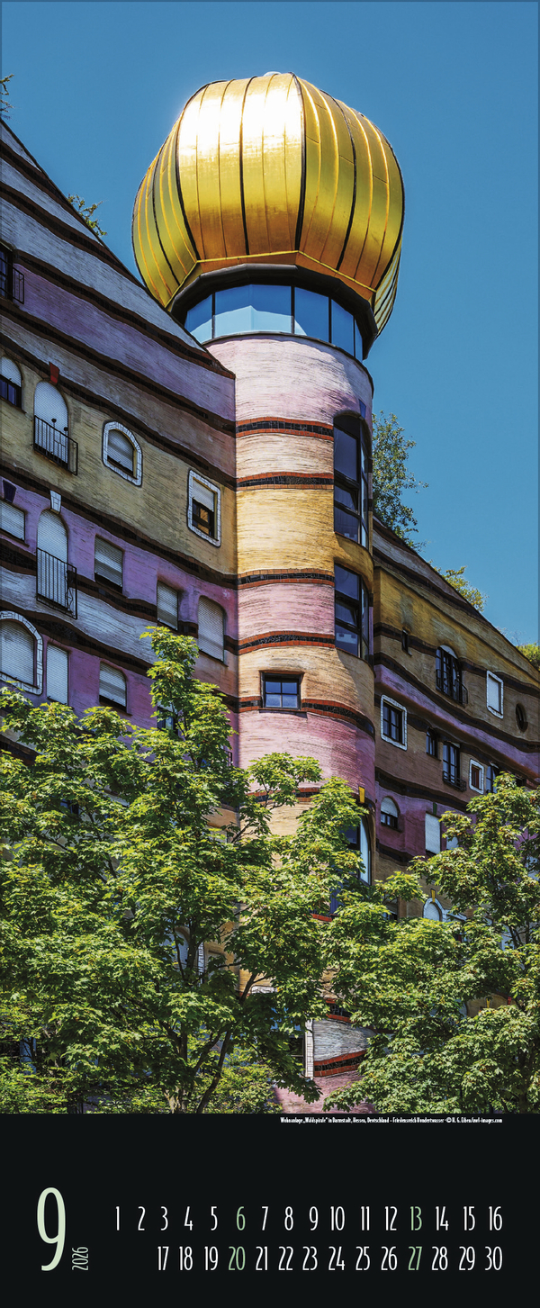 Hundertwasser Architektur 2026, Innenansicht #9