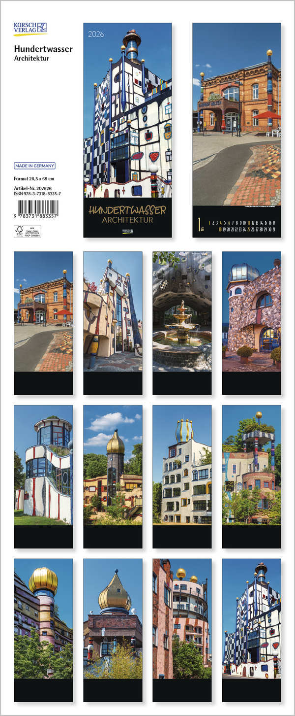 Hundertwasser Architektur 2026, Innenansicht #13
