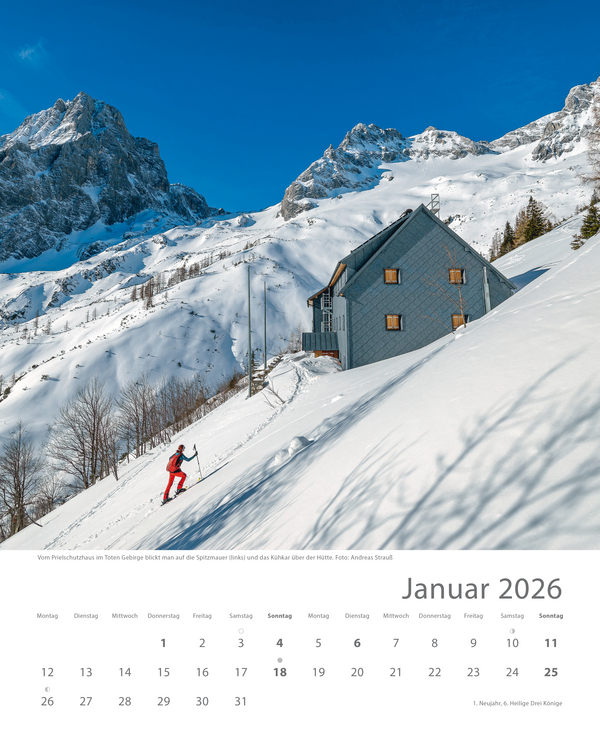 Hütten unserer Alpen 2026, Innenansicht #1