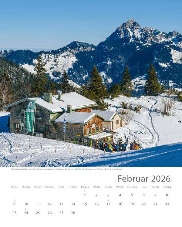 Hütten unserer Alpen 2026, Innenansicht #2
