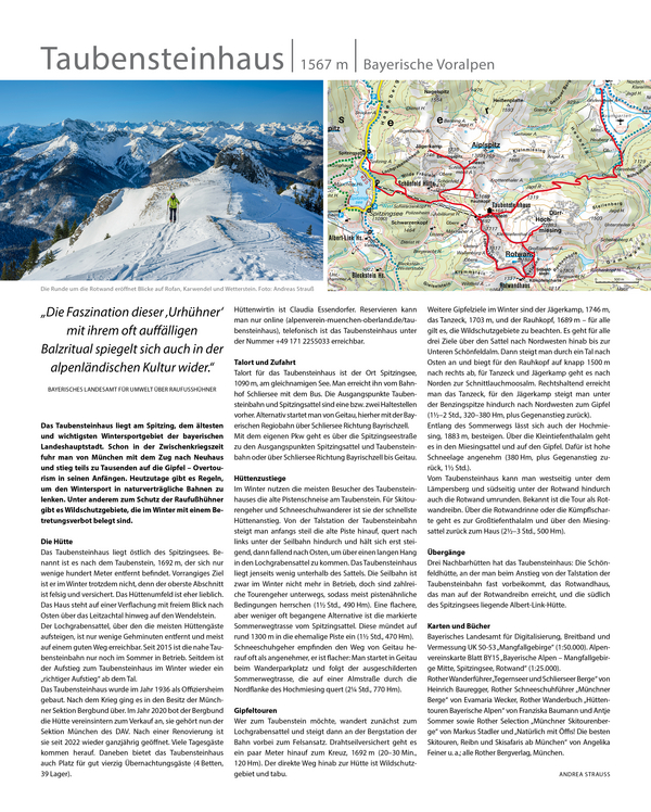 Hütten unserer Alpen 2026, Innenansicht #3