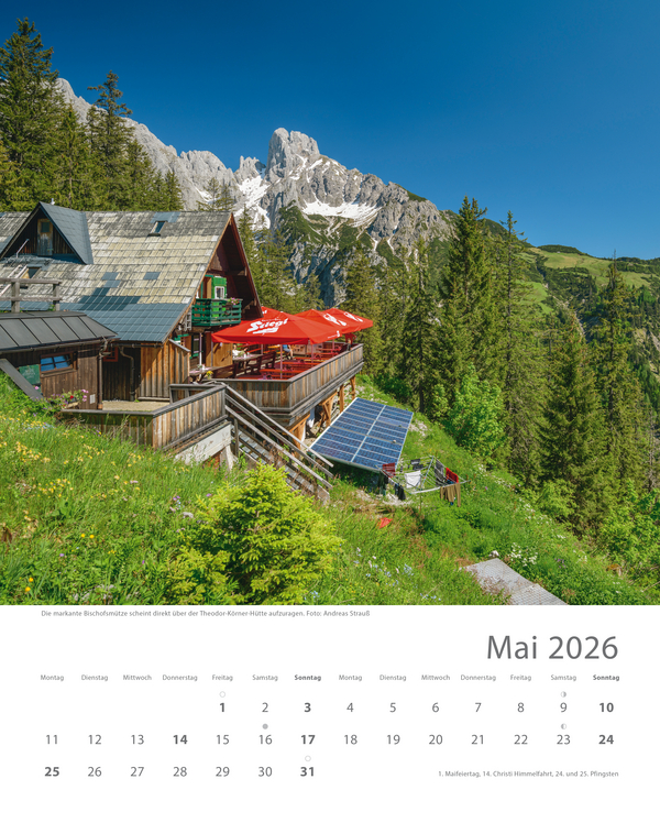 Hütten unserer Alpen 2026, Innenansicht #6