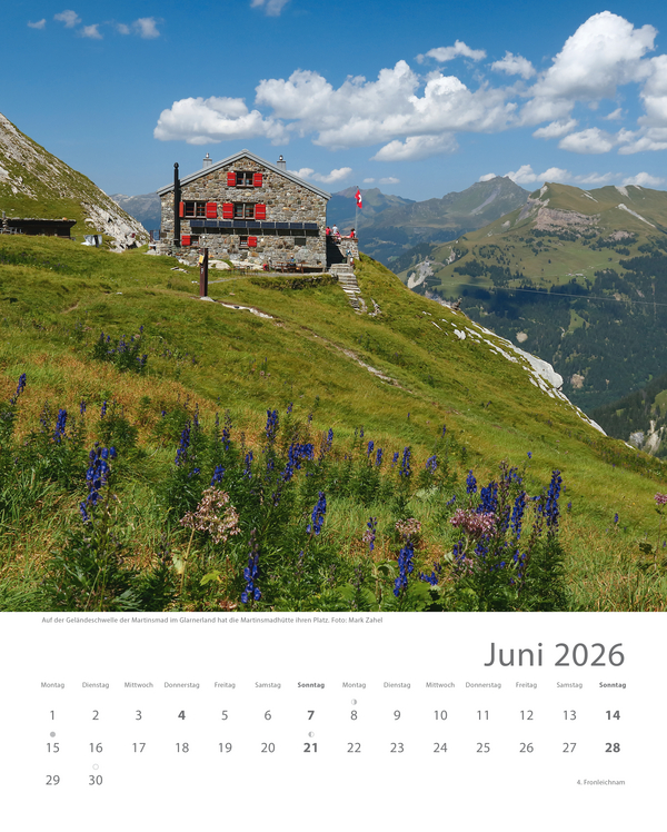 Hütten unserer Alpen 2026, Innenansicht #7