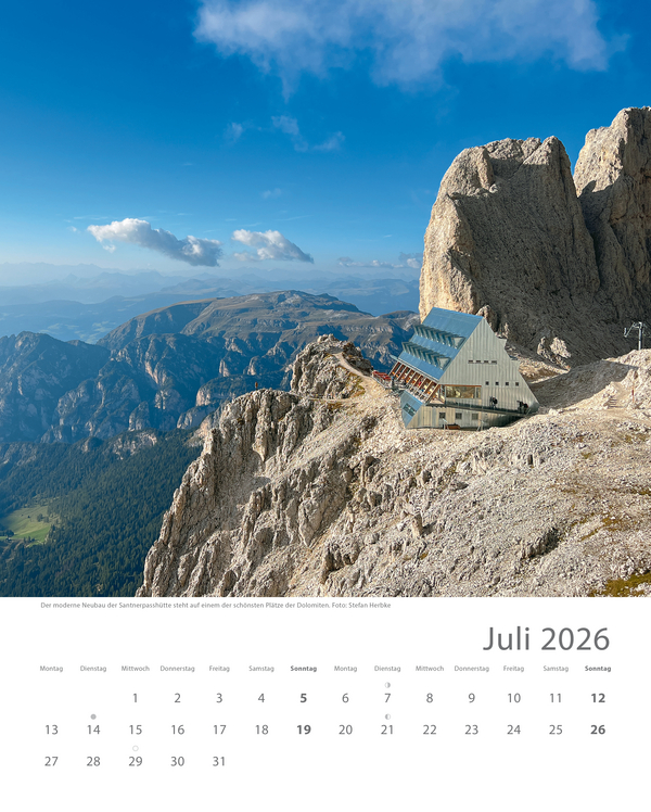 Hütten unserer Alpen 2026, Innenansicht #8
