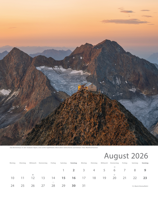 Hütten unserer Alpen 2026, Innenansicht #10