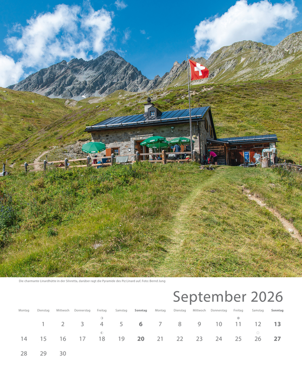 Hütten unserer Alpen 2026, Innenansicht #11