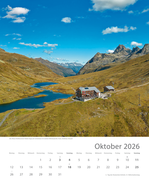 Hütten unserer Alpen 2026, Innenansicht #13