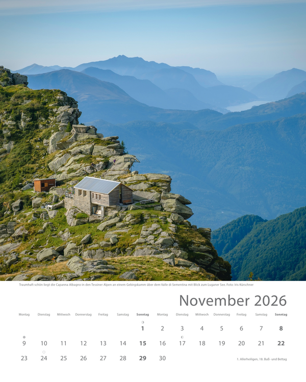 Hütten unserer Alpen 2026, Innenansicht #14