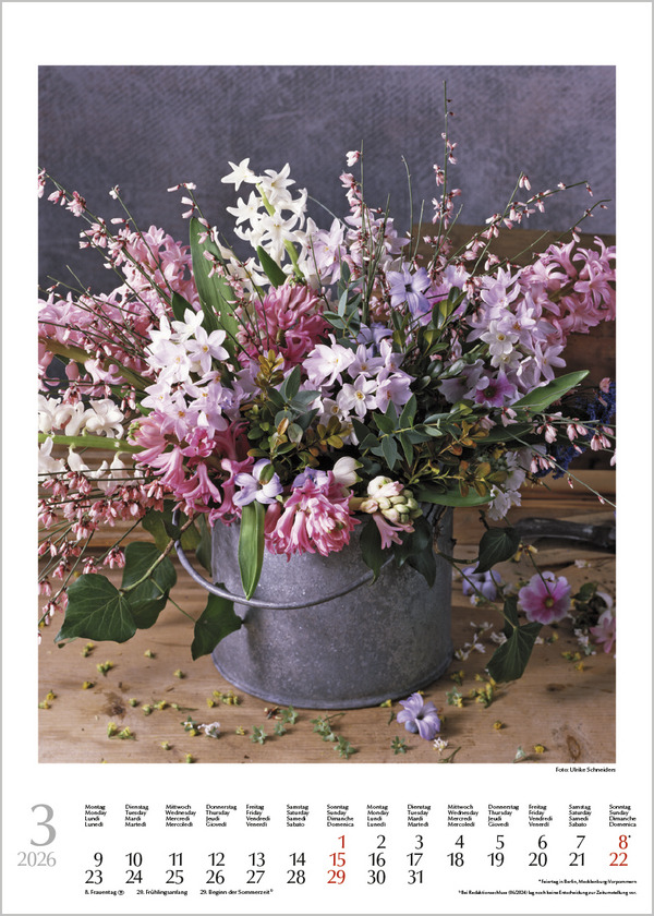 Blumensträuße 2026, Innenansicht #3