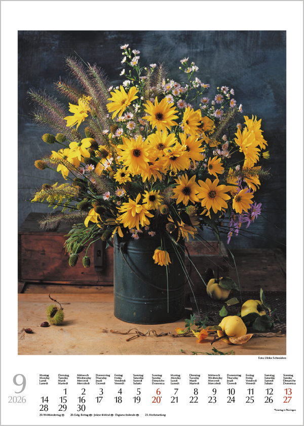 Blumensträuße 2026, Innenansicht #9