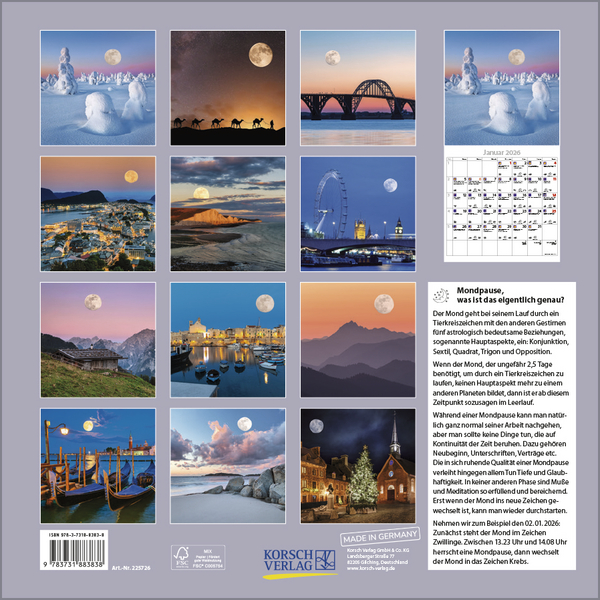 Der gro&szlig;e Mondplaner 2026, Innenansicht #13