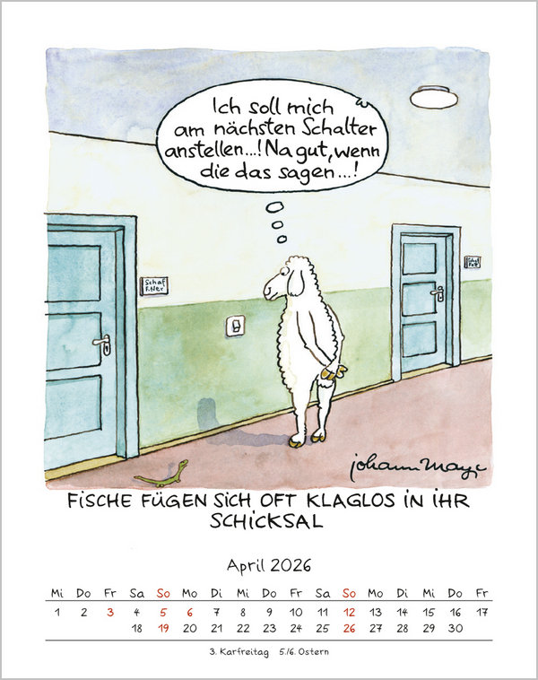 Fische 2026, Innenansicht #4