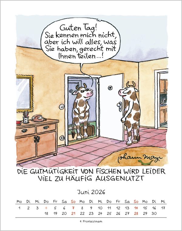 Fische 2026, Innenansicht #6
