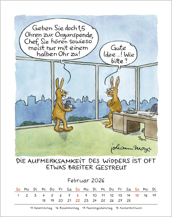 Widder 2026, Innenansicht #2
