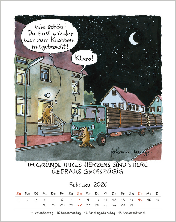 Stier 2026, Innenansicht #2