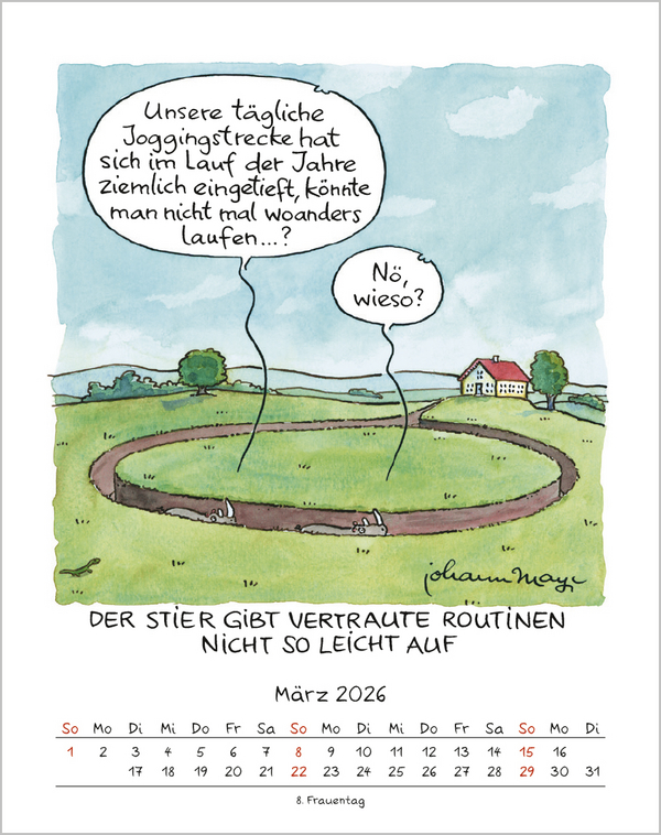 Stier 2026, Innenansicht #3