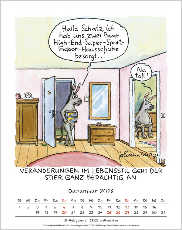 Stier 2026, Innenansicht #12